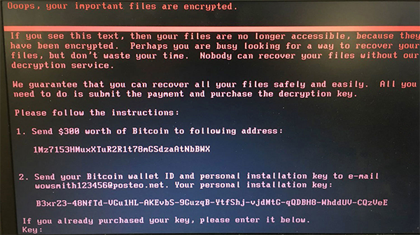 Новая вирусная атака шифровальщиков Petya/WannaCry